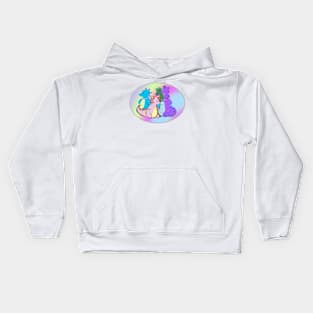 Let’s all go to dragon land Kids Hoodie